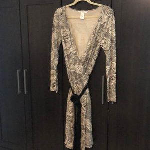 Diana von furstenberg wrap dress size 12 .
